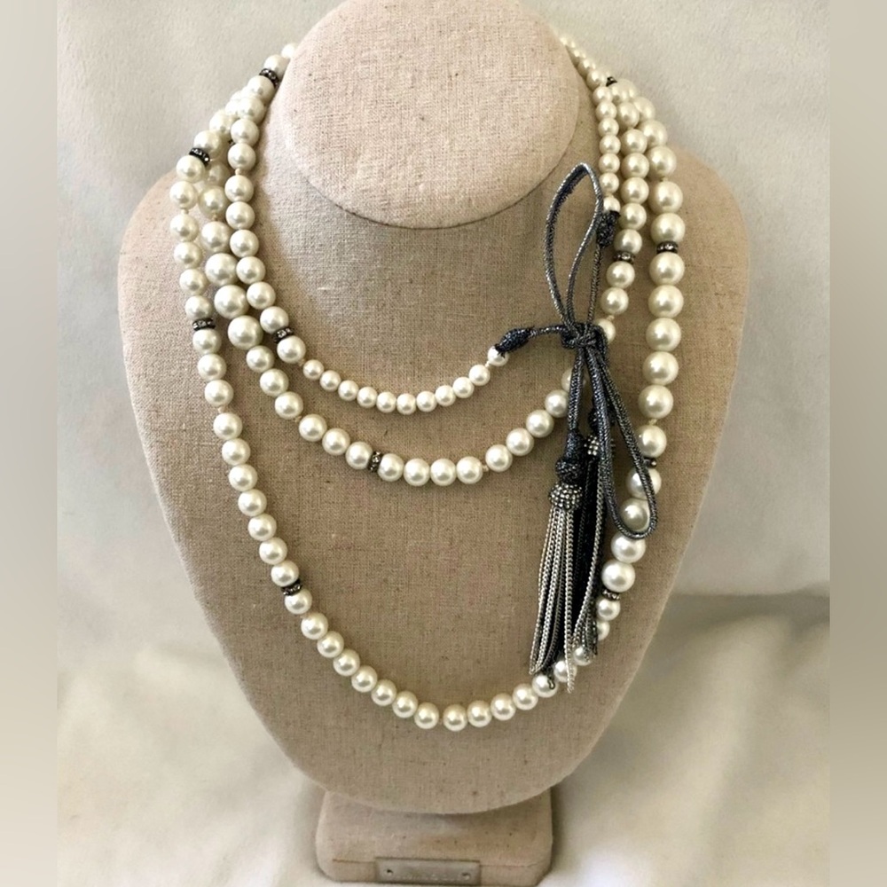 Stella & Dot Mara Pearls Necklace